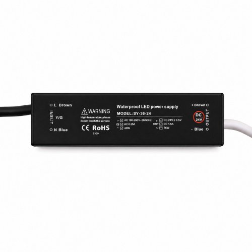 Driver Aut Slim 24v 36w 1.5A IP67 (Ws)