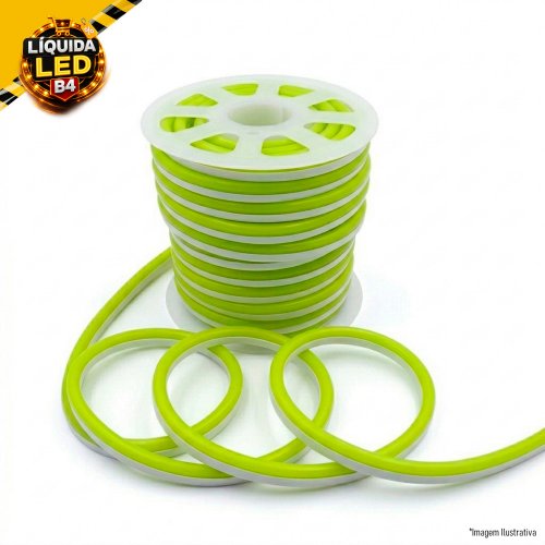 FITA LEDS NEON 24V IP65 12W GREEN - METRO (OW)